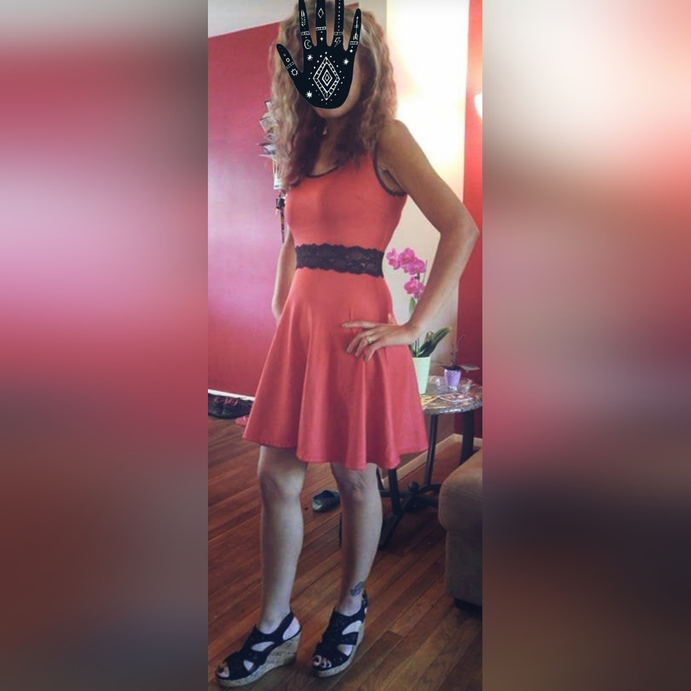 Red dress